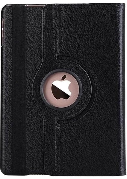 Apple 11 Inç iPad (A16) / iPad Air 10.9 Inç/ipad 10.nesil 10.9 Wi-Fi Yatay ve Dikey Standlı 360 Derece Döner Tablet Kılıfı Siyah