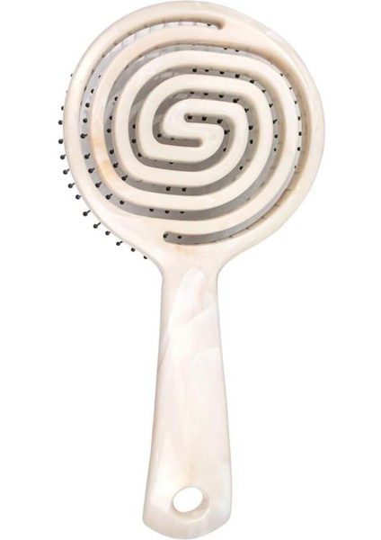 Pro Üç Boyutlu Oval Saç Fırçası - 16 Beyaz Mermer fiyatları