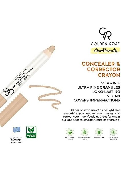 Golden Rose Concealer & Corrector Crayon No:01 1 Paket