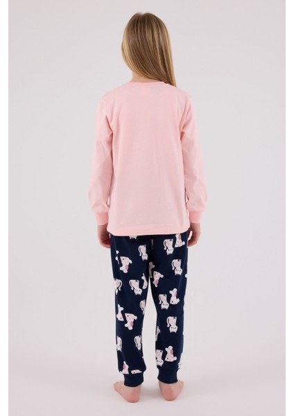 Kız Çocuk Pembe Pijama Takımı indirimleri
