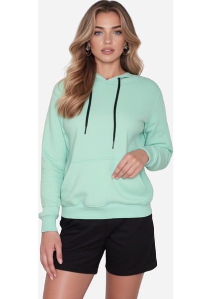 Kadın Regular Fit Yuvarlak Yakalı Sweatshirt modelleri