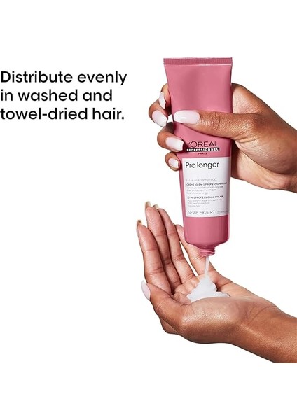 Professionnel Paris Serie Expert Pro Longersaç Boylarının Görünümünü Yenileyici ve Yoğunlaştırıcı Durulanmayan Bakım 150ML fırsatları
