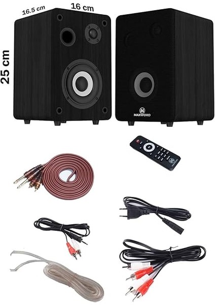 RM-400BK Aktif Stüdyo Referans Monitörü 4 Inç Çift Bluetooth USB 140 Watt fiyatları
