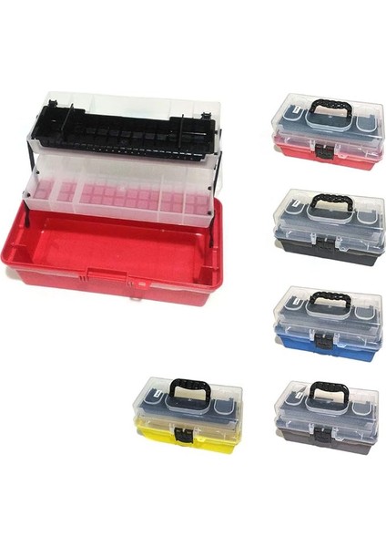 Star Şeffaf Kapaklı Balıkçı Çantası 15INÇ