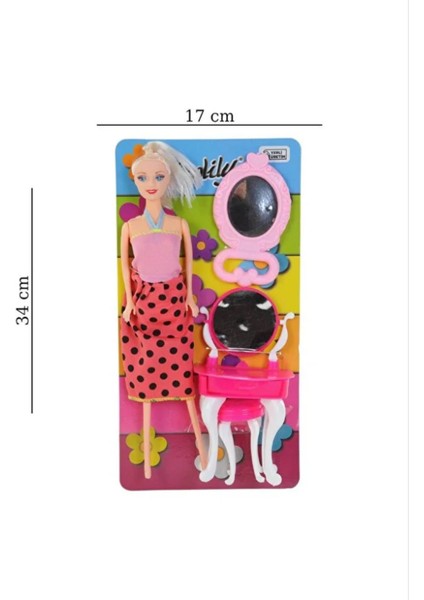Karlar Ülkesi Fashion Style Makyaj Masalı Model Bebek 28CM