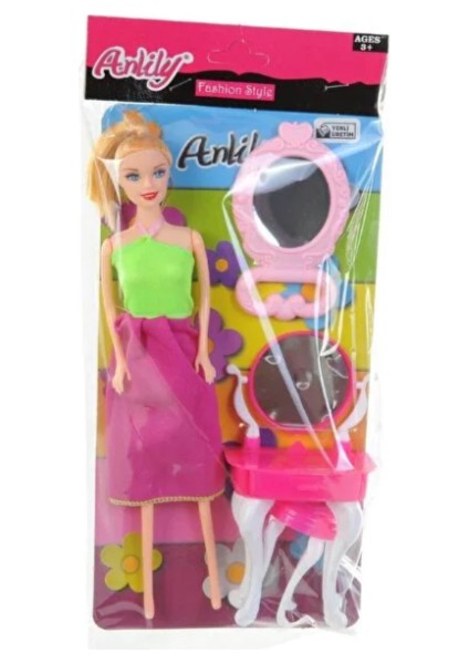 Karlar Ülkesi Fashion Style Makyaj Masalı Model Bebek 28CM modelleri