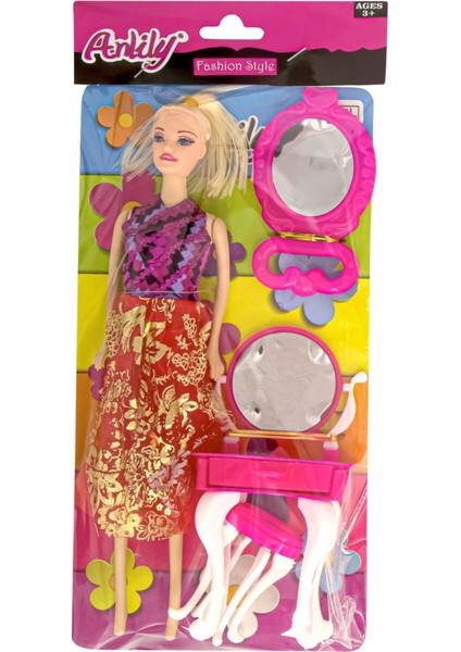 Karlar Ülkesi Fashion Style Makyaj Masalı Model Bebek 28CM indirimleri