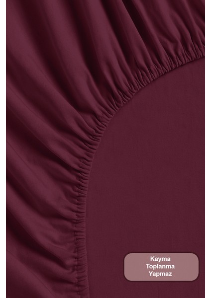 Jasmin Nevresim Takımı Tek Kişilik (160X220 Cm) Bordo indirimleri