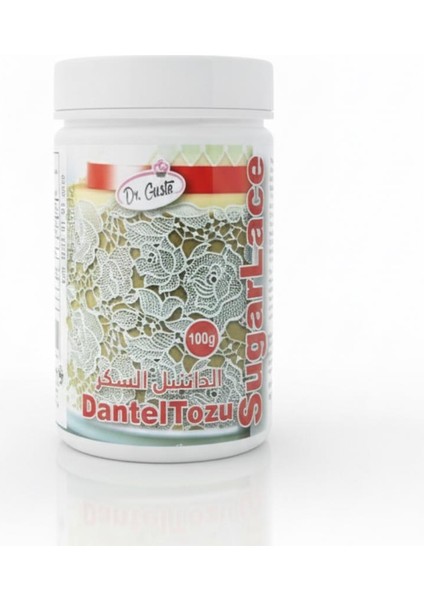 Dantel Tozu 100 G – Pasta ve Tatlılarda Şık Süslemeler Için Kullanıma Hazır Karışım