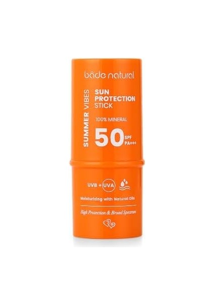 Bade Natural 50 Spf Güneş Koruyucu Stick