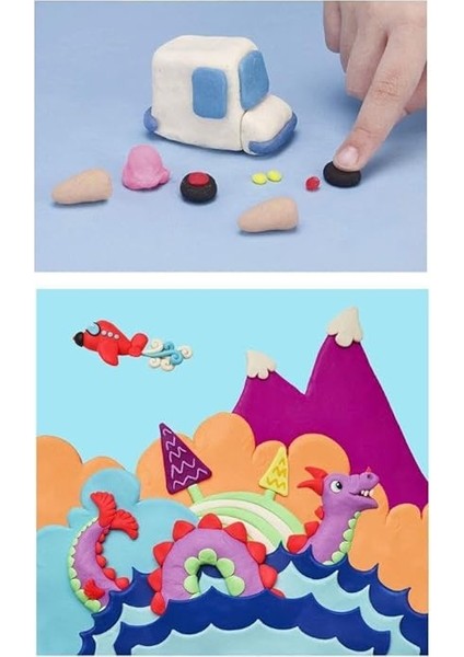 Hamuru 12 Renk Merdane Şekiller Set Play Doh Oyun Hamuru Seti 12 Renk Merdane ve Şekiller fırsatları