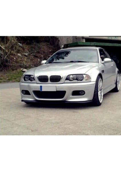 Bmw 3 Series E46 M M3 Uyumlu Universal 3 Parça Cupra Kupra Ön Ek Tampon Dili Lip Esnek Karlık fiyatları