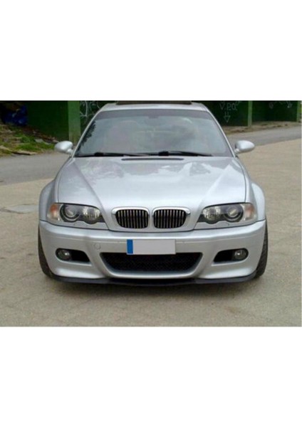 Bmw 3 Series E46 M M3 Uyumlu Universal 3 Parça Cupra Kupra Ön Ek Tampon Dili Lip Esnek Karlık modelleri