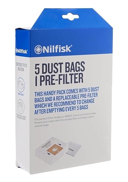 Toz Torbası GM100 5 Adet Bravo Süpürge Için modelleri