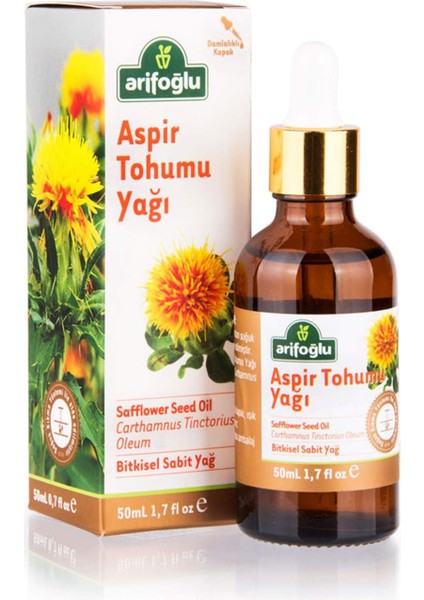 Arifoğlu Aspir Tohumu Yağı 50 ml