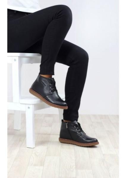 Hush Puppies Kadın Hakiki Deri Yarım Bilek Bot – Olala Serisi | Doğal Konfor & Şıklık