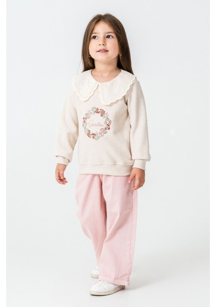 Garden Nakışlı Kız Çocuk 2\'li Takım - 26K 6335 modelleri