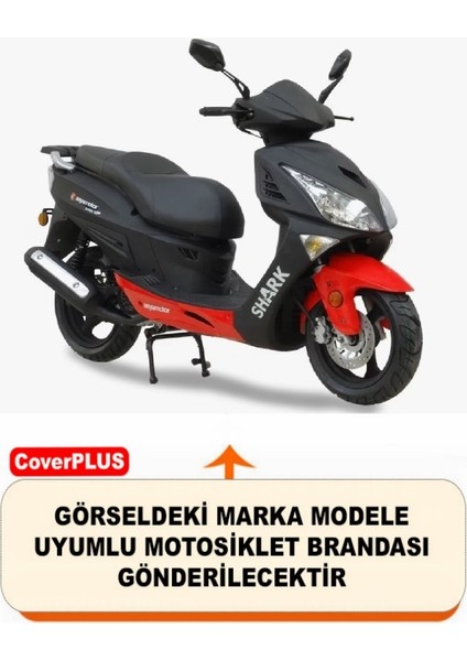 Asya Shark 150 Branda (Arka Çanta Uyumlu) Motosiket Brandası (Siyah Renk) Motor Örtüsü Çadır Su Geçirmez Motosiklet Kılıfı Motor Brandası fiyatları