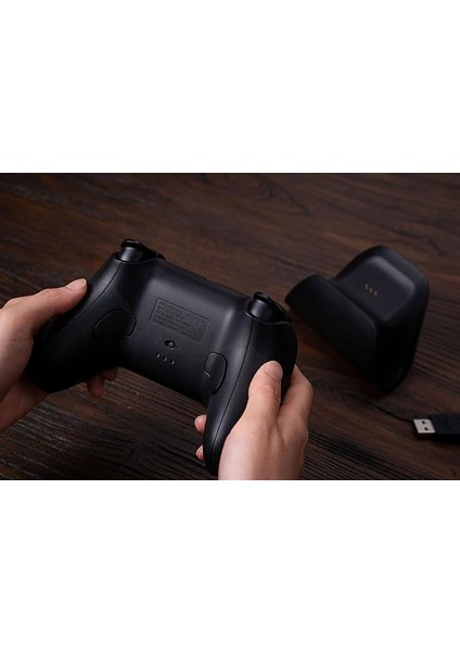 Ultimate Hall Effect 2.4g Controller ve Şarj Dock - Siyah Windows, Android Pc Ipad Uyumlu indirimleri