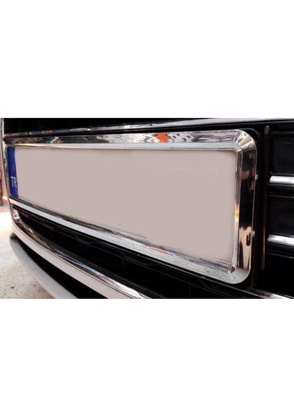 Krom Çerçeveli Esnek Araç Takmatik Plakalık Oto Plakalık Plaka Altı Altlığı Plaka Tutucu Yeni Nesil Plakalık 1 Adet fırsatları