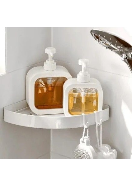 400 ml Dikdörtgen Banyo Mutfak Sıvı Sabunluk, Bulaşık Lavabo Deterjanlık, Tezgah Üstü (2) modelleri