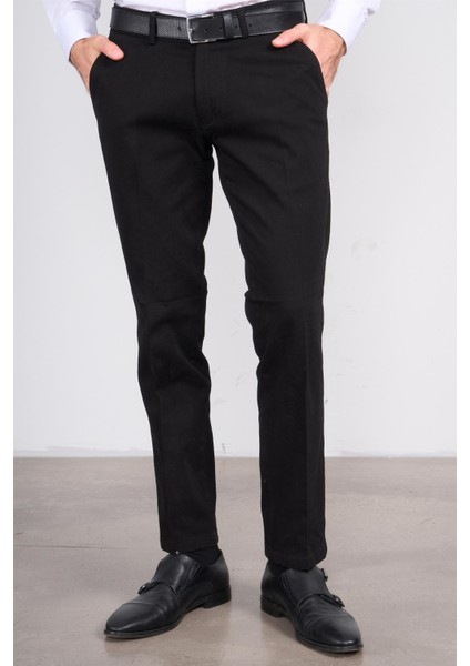 6417 Erkek Julıa Gabardin Regular Yan Cep Pantolon Siyah fiyatları