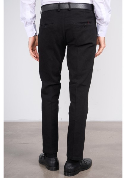 6417 Erkek Julıa Gabardin Regular Yan Cep Pantolon Siyah fırsatları