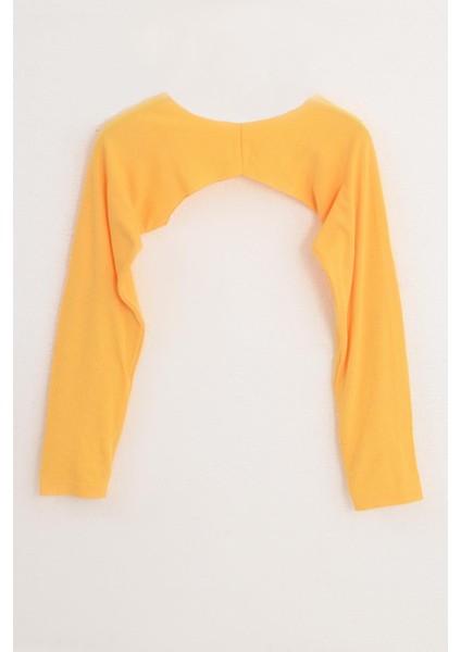 Pınkmark Kadın Içe Giyilen Tesettür Sarı 2 Li Paket Bolero Bluz Kolluk MCPMBL25606 indirimleri