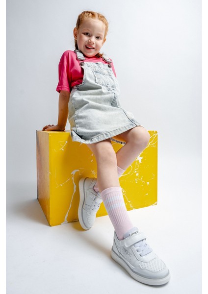 Kız Çocuk Beyaz Sneaker Ayakkabı