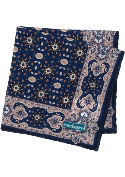 Erkek Lacivert %100 Yün Mendil 50317178-200 fiyatları