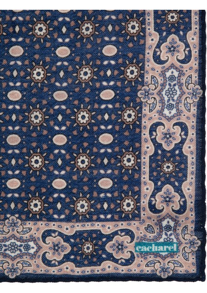 Erkek Lacivert %100 Yün Mendil 50317178-200 indirimleri