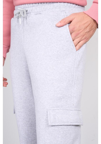 823 Erkek 3 Iplik Kargo Cep Eşofman Alt Grimelanj modelleri