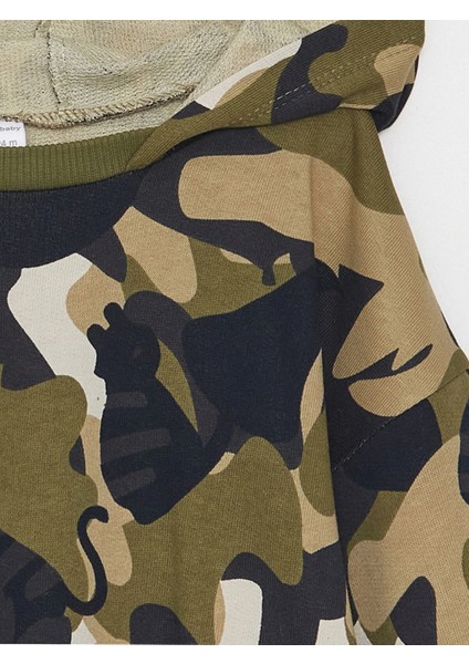 Lcw Baby Gri Uzun Kollu Erkek Bebek Hoodie ve Eşofman Altı 2'li Takım modelleri