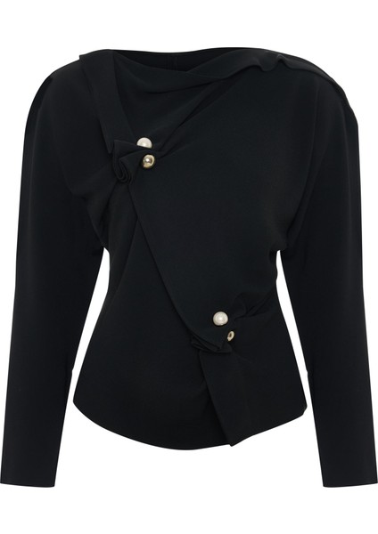 Düğüm Detaylı Bluz 26W10840