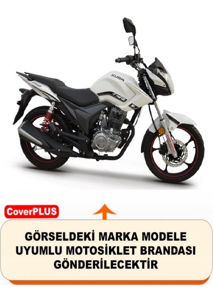 Kuba Cr1 Branda Motosiket Brandası (Gri Renk) Motor Örtüsü Çadır Su Geçirmez Motosiklet Kılıfı Motor Brandası fiyatları