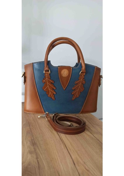 Gerçek Deri El Yapımı Kol & El Çantası