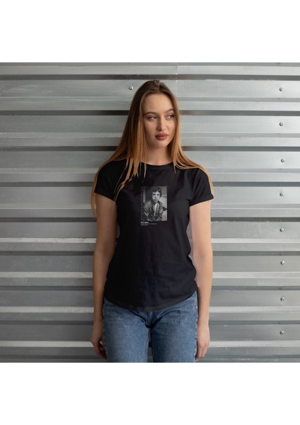 Mick Jagger Backstage At The Palladium London 1967 Tişört - Siyah fiyatları