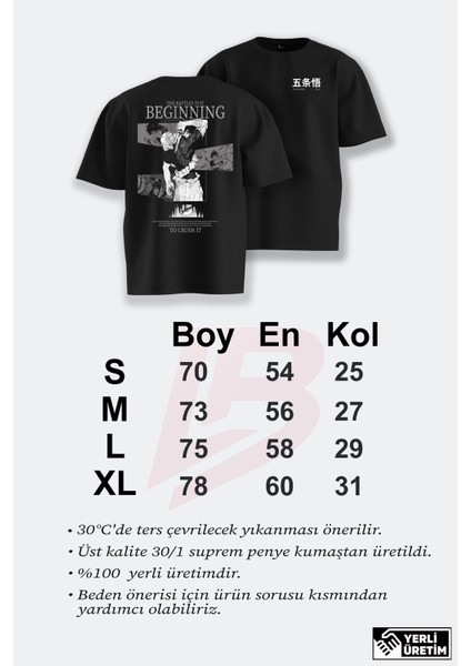 Toji Fushiguro - Oversize T-Shirt fırsatları