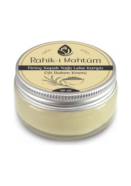 Pirinç Kepek Yağlı Leke Karşıtı Cilt Bakım Kremi (50 Ml)
