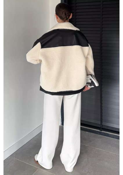 Kadın Iç Astarlı Deri Garnili Kemer Tokalı Mont P-00018680 fırsatları