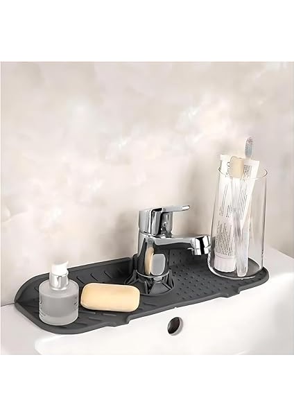 Tutucu Musluk Matı - Mutfak ve Banyo Için Koruyucu Musluk ve Lavabo Altı Mat fırsatları