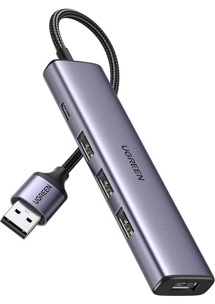 USB Hub 4 USB 3.0 Bağlantı Noktası Veri Yuvası Usb.