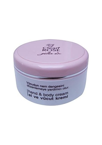 Clean Rose El ve Vücut Kremi 125 ml
