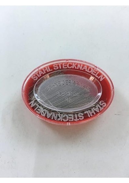 Süs Dünyası Toplu Iğne 25 Gr. 34 No. Alman Malı Çelik - Ince Uçlu fırsatları