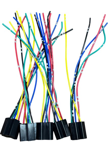 Mini Röle Soketi 4-5 Fişli Uyumlu 20 cm Kablolu 5 Adet Fiyatı (BX14 035) modelleri