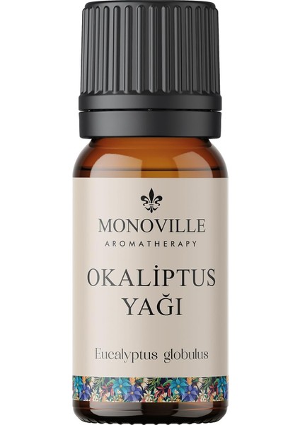 Monoville Okaliptus Uçucu Yağı 10 Ml% 100 Saf ve Doğal (Eucalyptus Essential Oil)