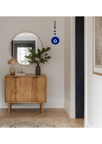 Nazar Boncuğu Duvar Süsü - Büyük Boy - Hediyelik - Şık Ev Ofis Aksesuarı - Dekoratif