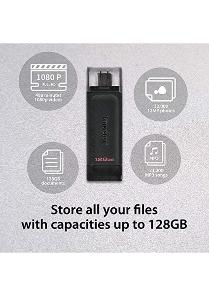 Datatrler 70 USB Type-C 64GB BELLEK-DT70/64GB modelleri