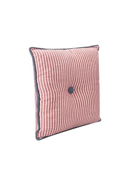 Chantilly Kırmızı Çizgili Pamuk Yastık 40X40CM fiyatları