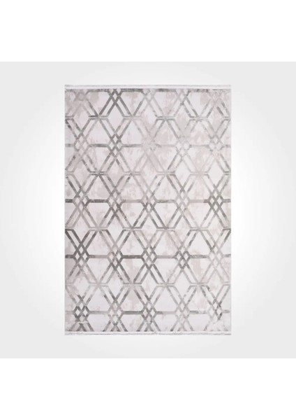 Merida Modern Gri Viskon ve Akrilik Pamuk Tabanlı Makine Halısı fiyatları